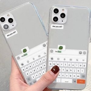 COPY - Iphone 12 Pro ARE U OK? lol Clear Case😅